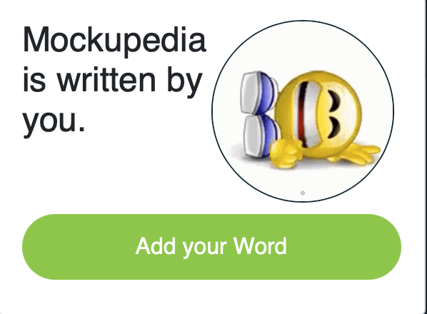 Mockupedia: Official Online Mock Dictionary